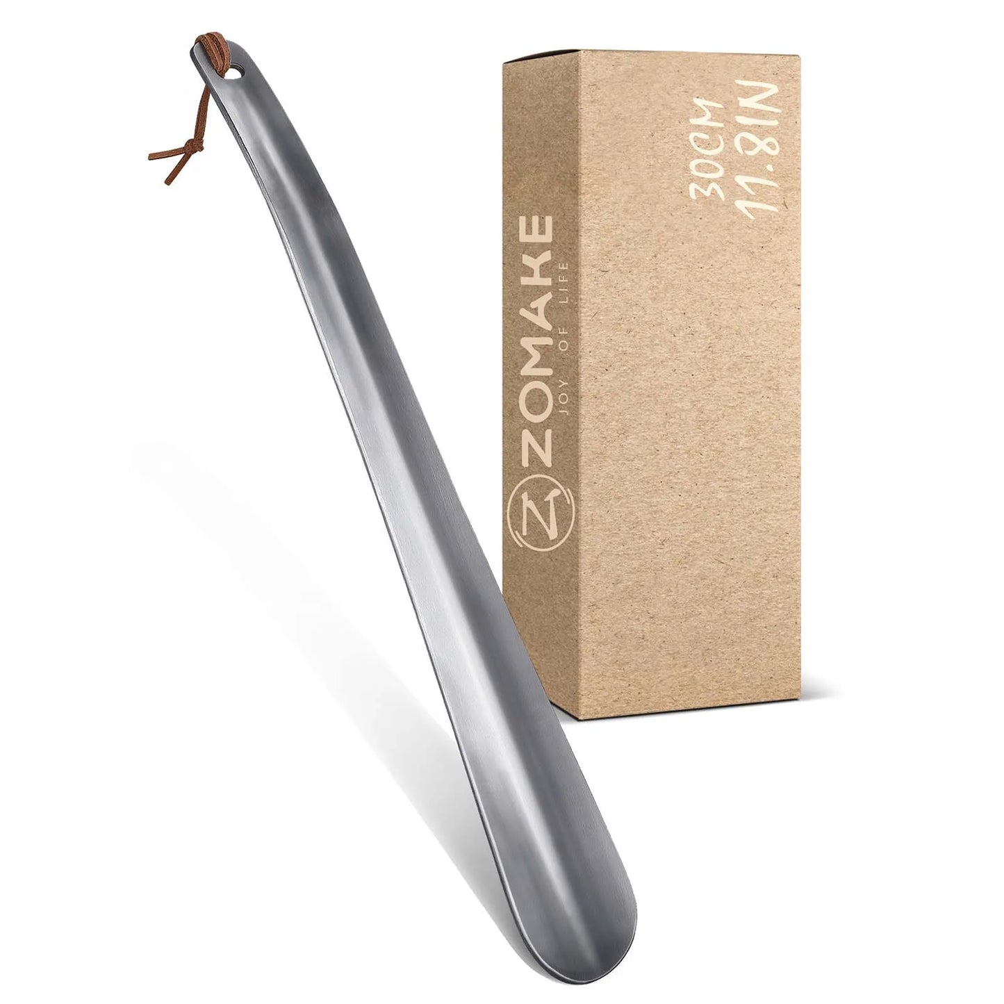 Chausse-Pied Acier Inoxydable 30cm - Premium Long Manche | Sans Se Baisser