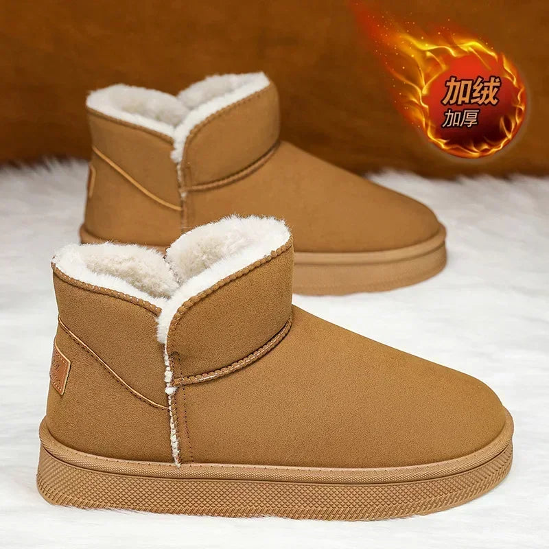 Bottes Neige Homme Imperméables - Chaudes Polaire Épaisse | Hiver 2025