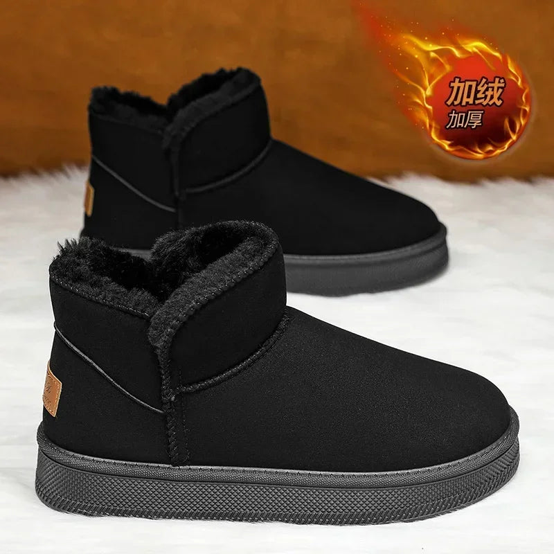 Bottes Neige Homme Imperméables - Chaudes Polaire Épaisse | Hiver 2025