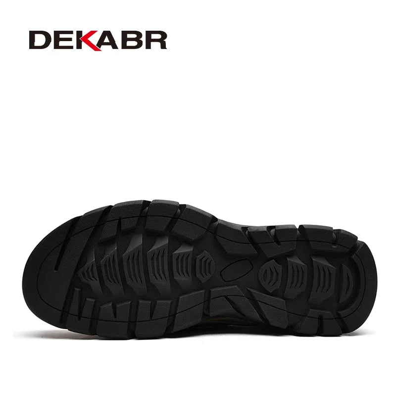 Mocassins Homme Cuir Véritable DEKABR - Confort Premium | Business Casual
