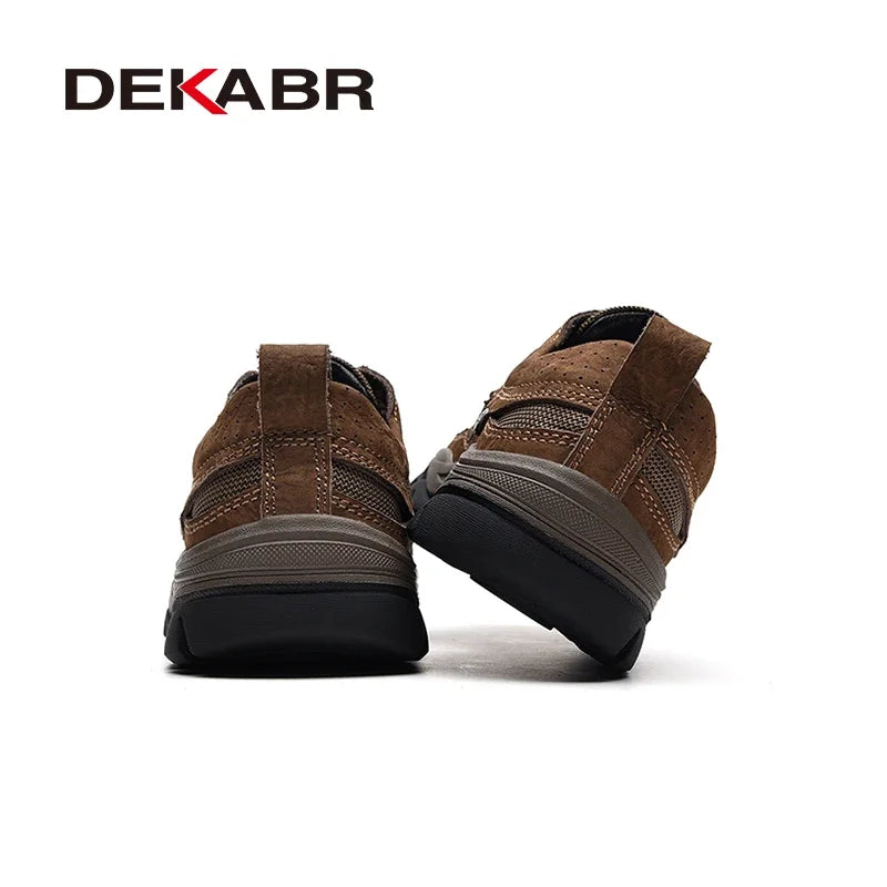 Mocassins Homme Cuir Véritable DEKABR - Confort Premium | Business Casual