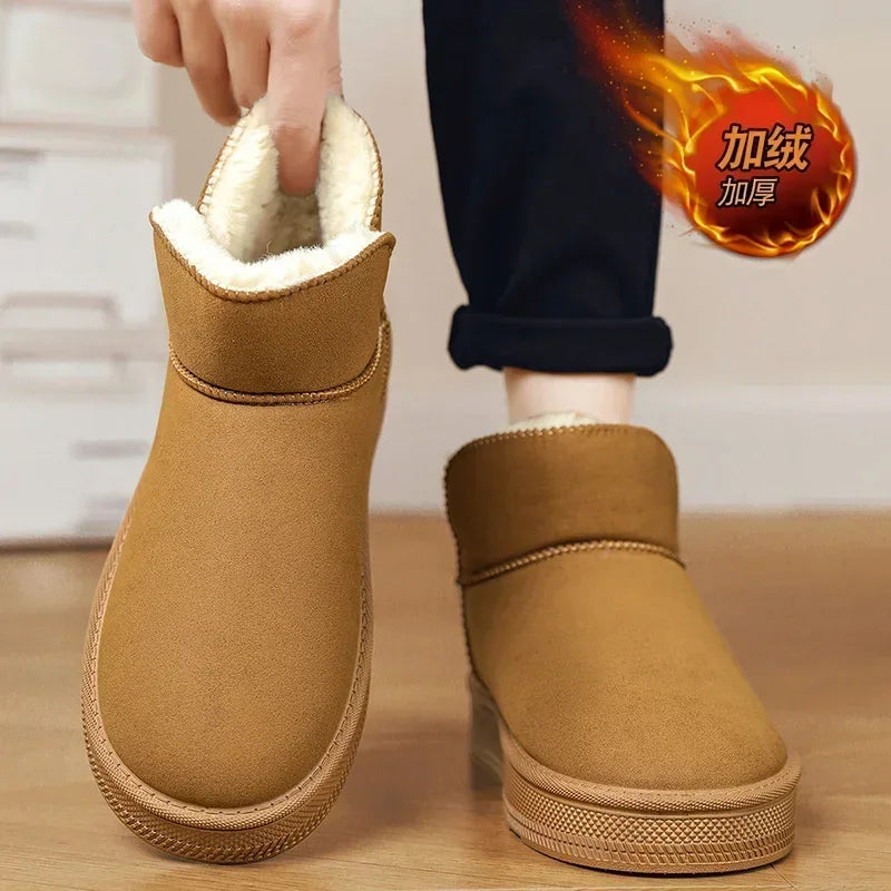 Bottes Neige Homme Imperméables - Chaudes Polaire Épaisse | Hiver 2025