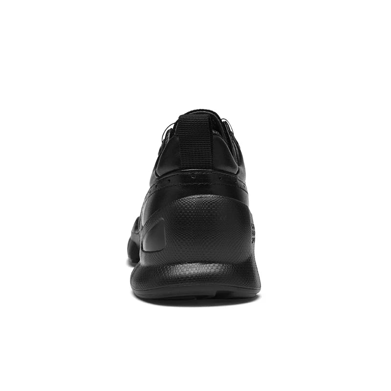 Chaussures Cuir Homme Noir - Sport Business Élégant | Design Premium